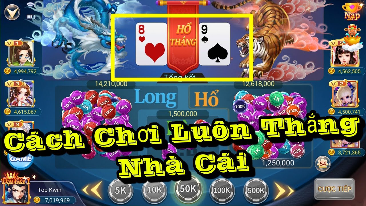 Tìm Hiểu Chiến Thuật Game Bài Long Hổ Hiệu Quả V9BET - Bí Kíp Thắng Lớn