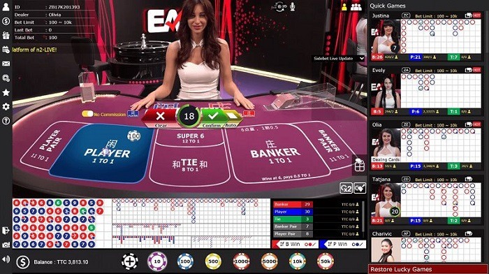 Cược Player và Banker trong Baccarat: Mẹo Chơi V9BET Luôn Thắng